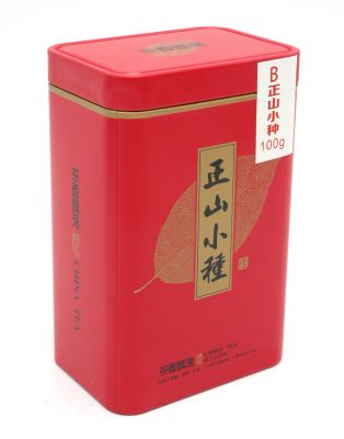 Чёрный чай Чжэн Шансяочжун, железная банка, 100г